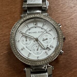Michael Kors Parker Silver-tone Women’s Watch MK5353